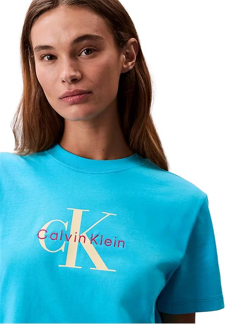CALVIN KLEIN Logo Monogram T-shirt CALVIN KLEIN | LV047B865GXF7